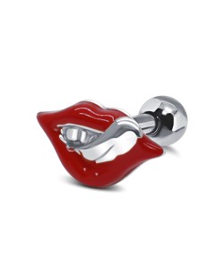 Red Mouth Ear Piercing TIP-2753